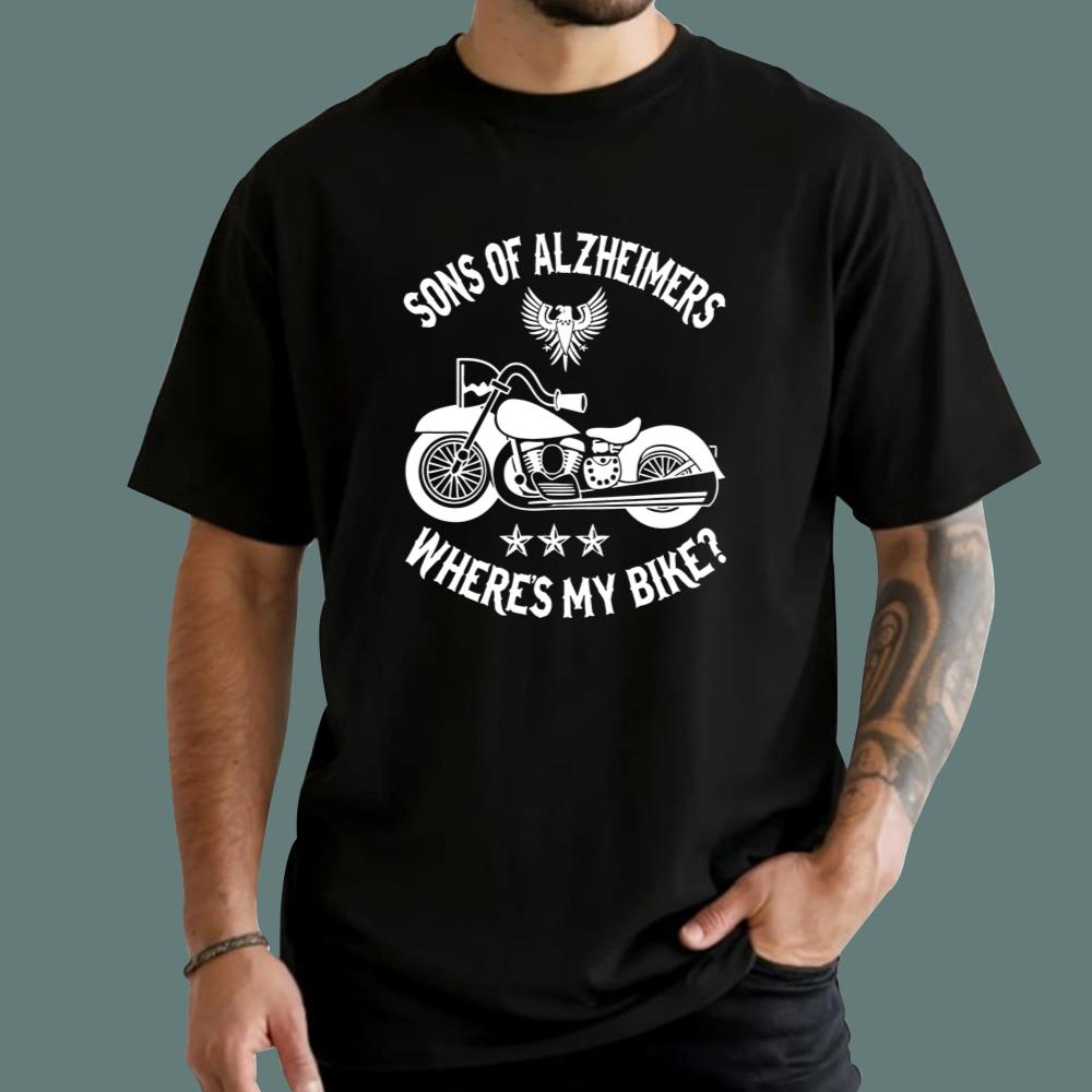 Sons Of Alzheimers Where My Bike T-Shirt
