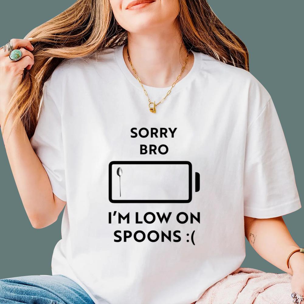 Sorry Bro I'm Low On Spoons T-Shirt