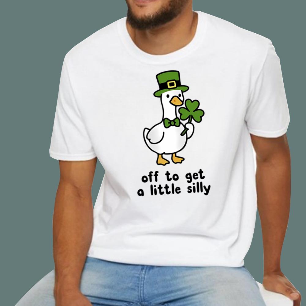 St Patricks Day Goose Off To Get A Little Silly T-Shirt