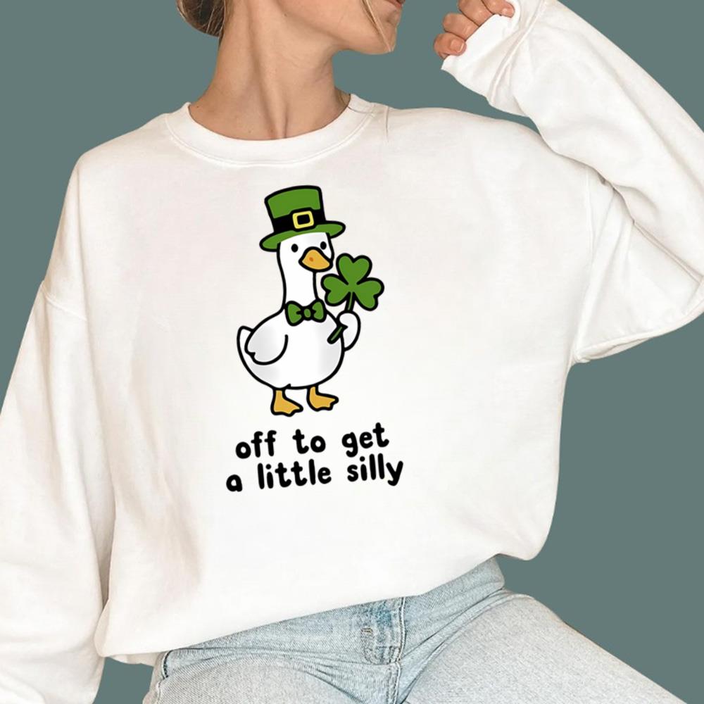 St Patricks Day Goose Off To Get A Little Silly T-Shirt
