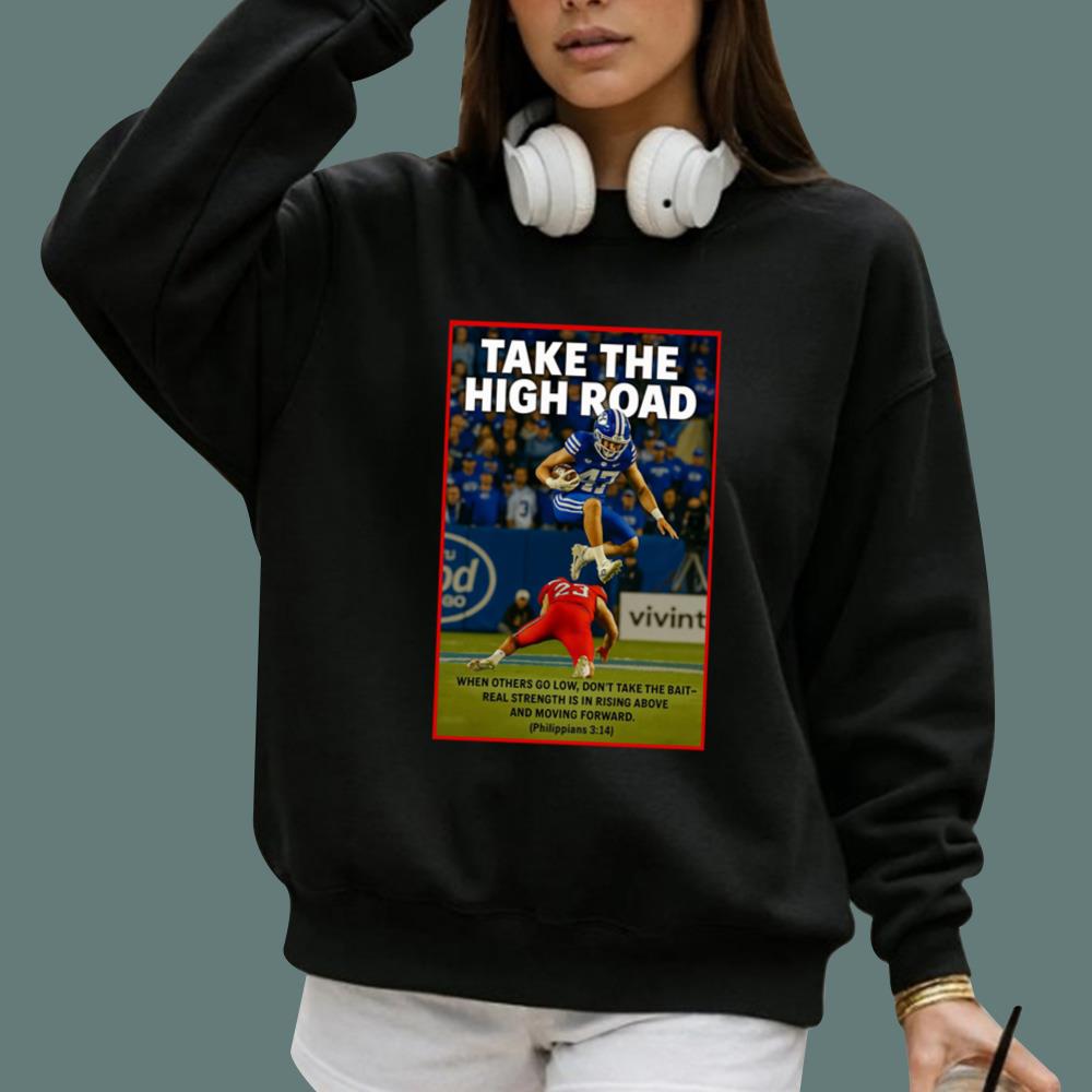 Take The High Road When Others Go Low Don't Take The Bait T-Shirt