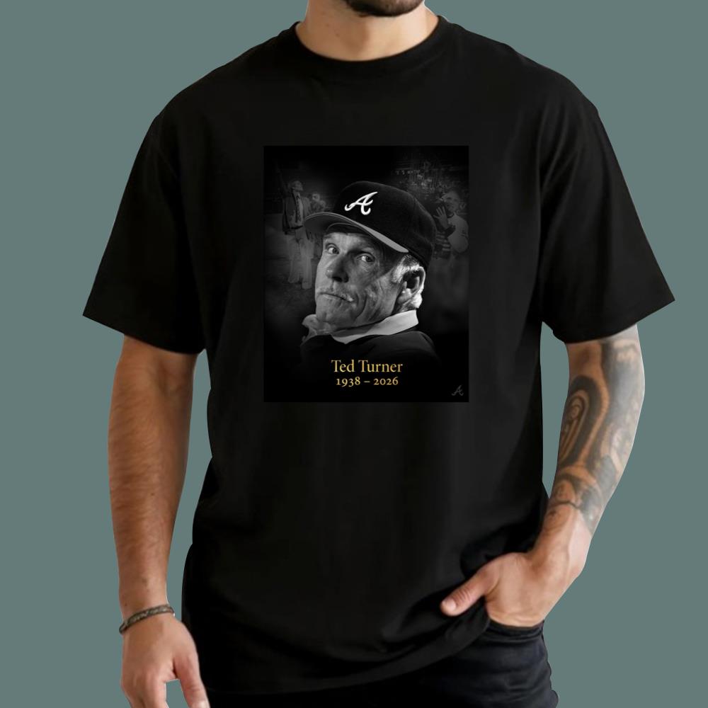 Ted Turner Rest In Peace 1938 2026 T-Shirt