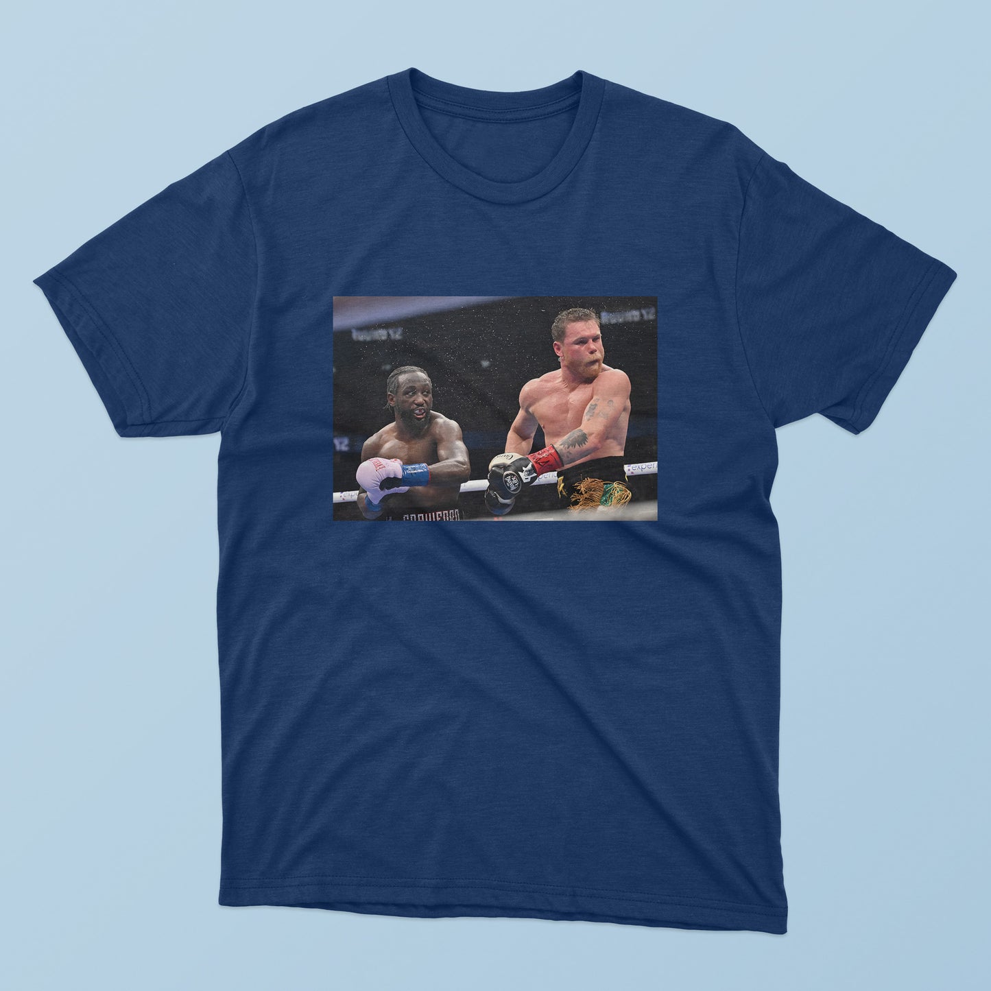 Terence Crawford Punches Canelo Alvarez T-Shirt
