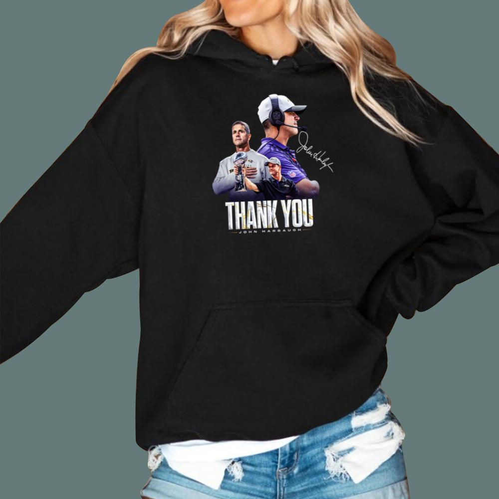 Thank You John Harbaugh T-Shirt