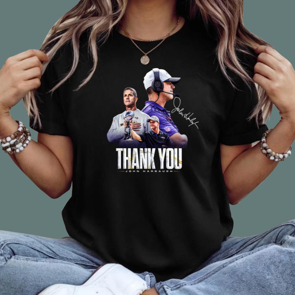 Thank You John Harbaugh T-Shirt