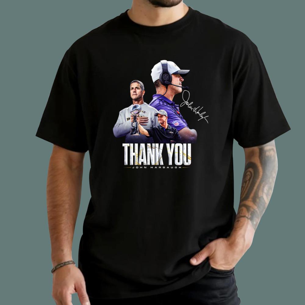 Thank You John Harbaugh T-Shirt