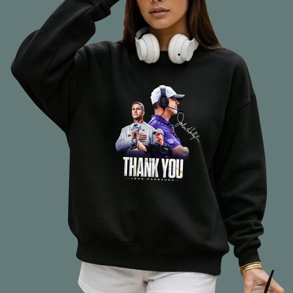 Thank You John Harbaugh T-Shirt