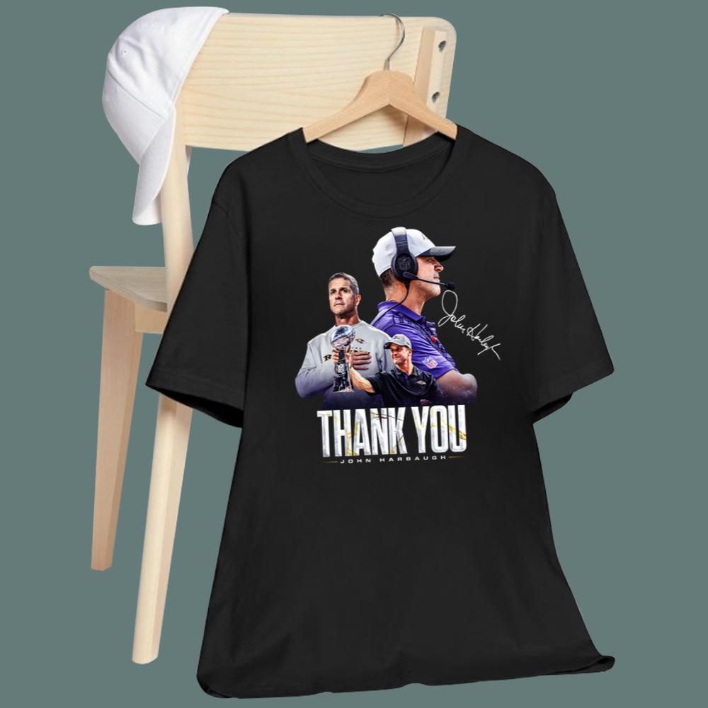 Thank You John Harbaugh T-Shirt