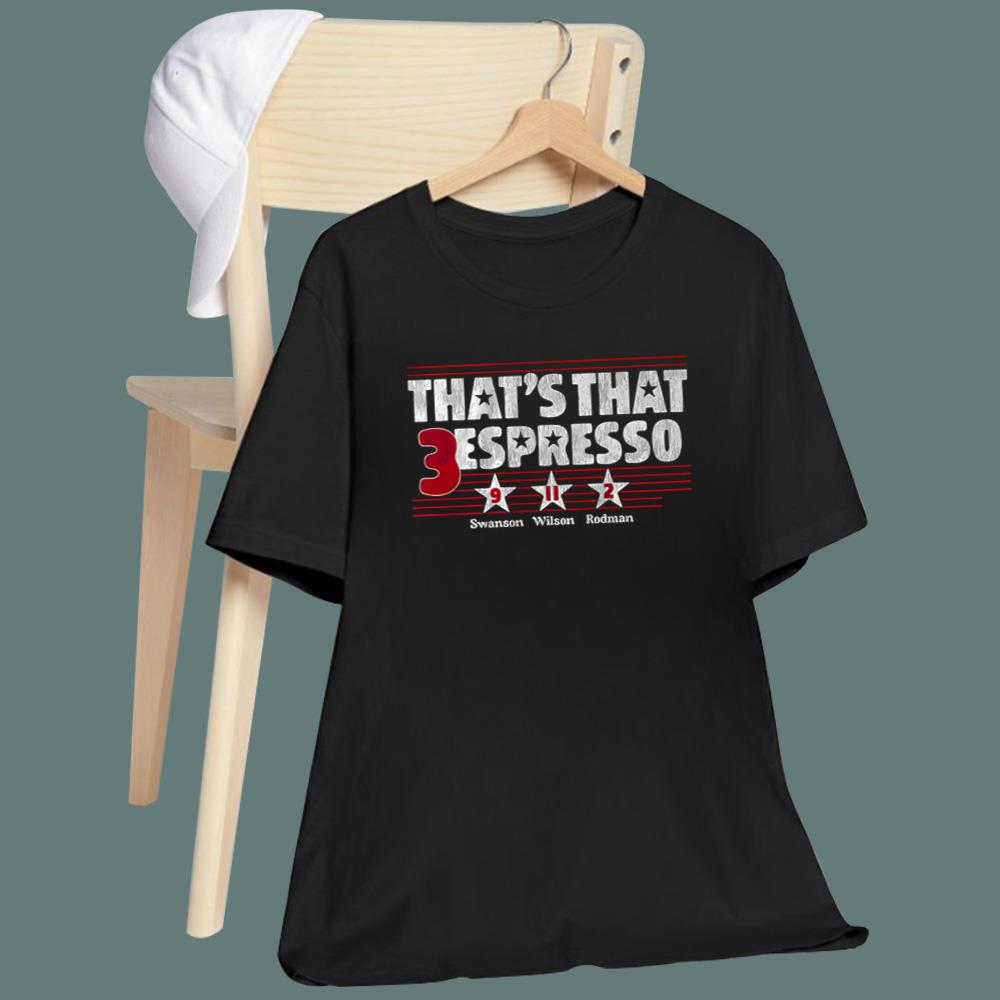 That's That 3 Espresso Sawnson Wilson Rodman T-Shirt