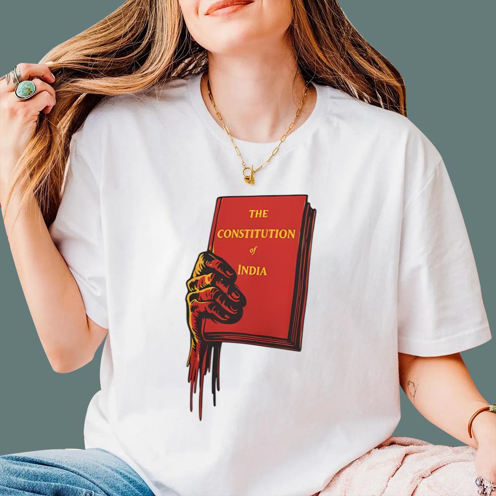The Constitution Of India Hand T-Shirt