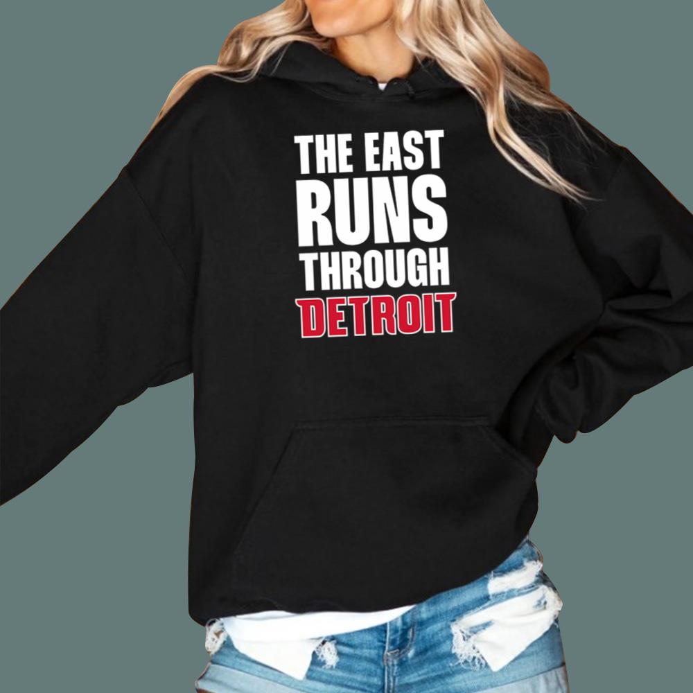 The East Runs Through Detroit T-Shirt