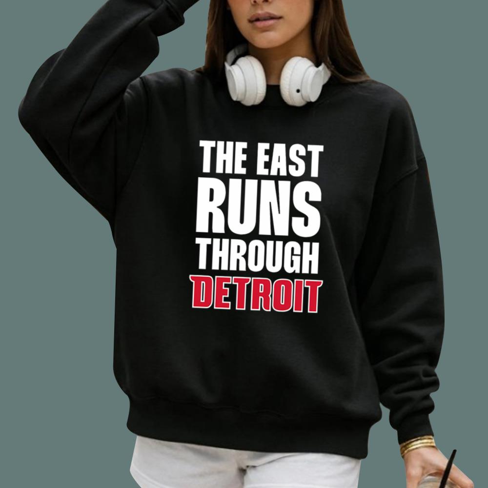 The East Runs Through Detroit T-Shirt