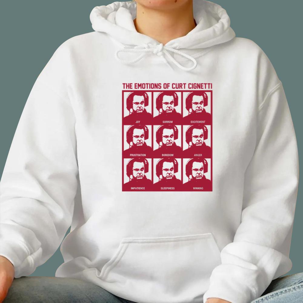 The Emotions Of Curt Cignetti T-Shirt