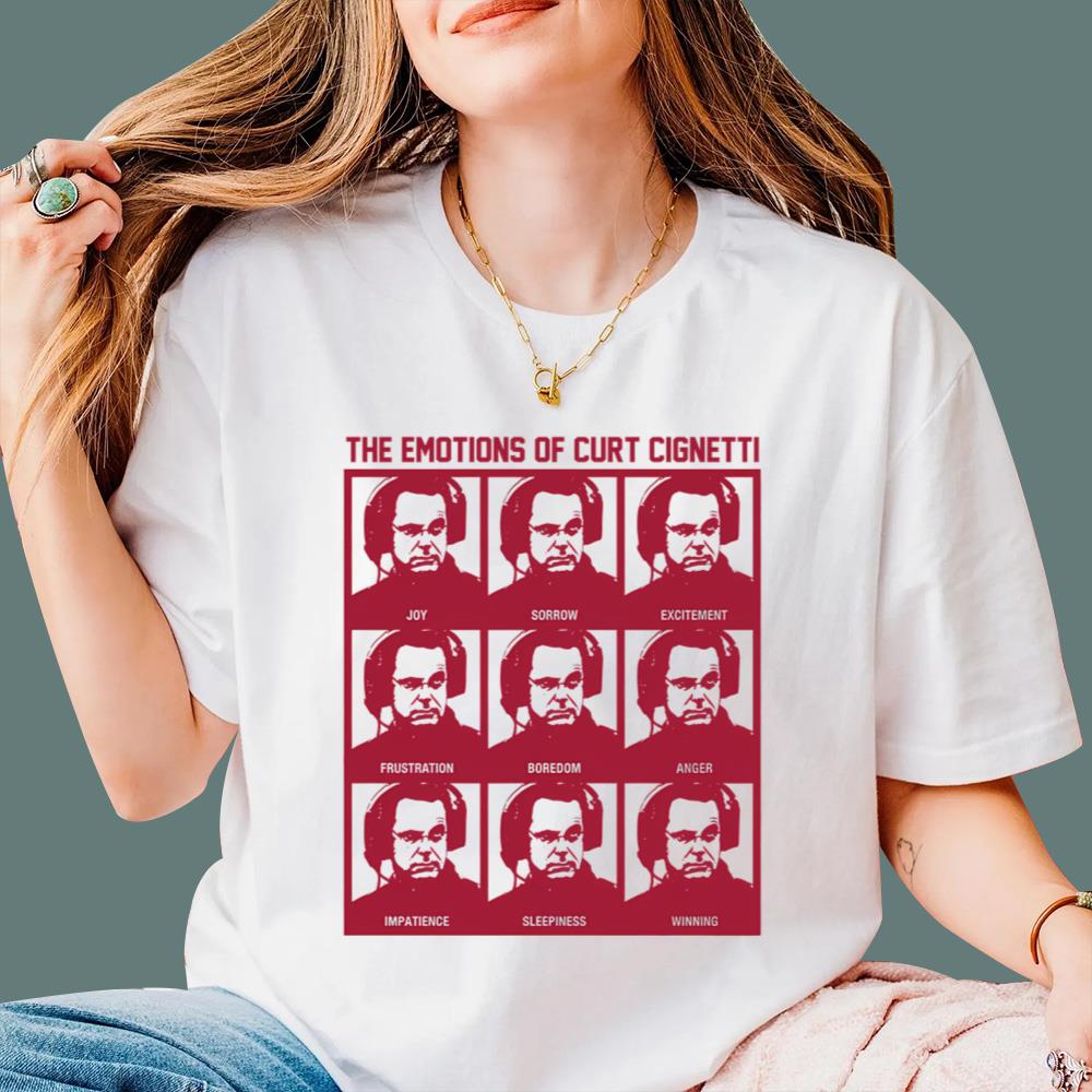 The Emotions Of Curt Cignetti T-Shirt