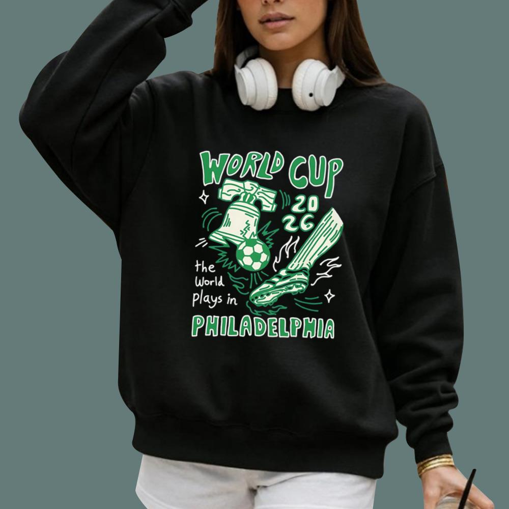 The World Plays In Philadelphia T-Shirt