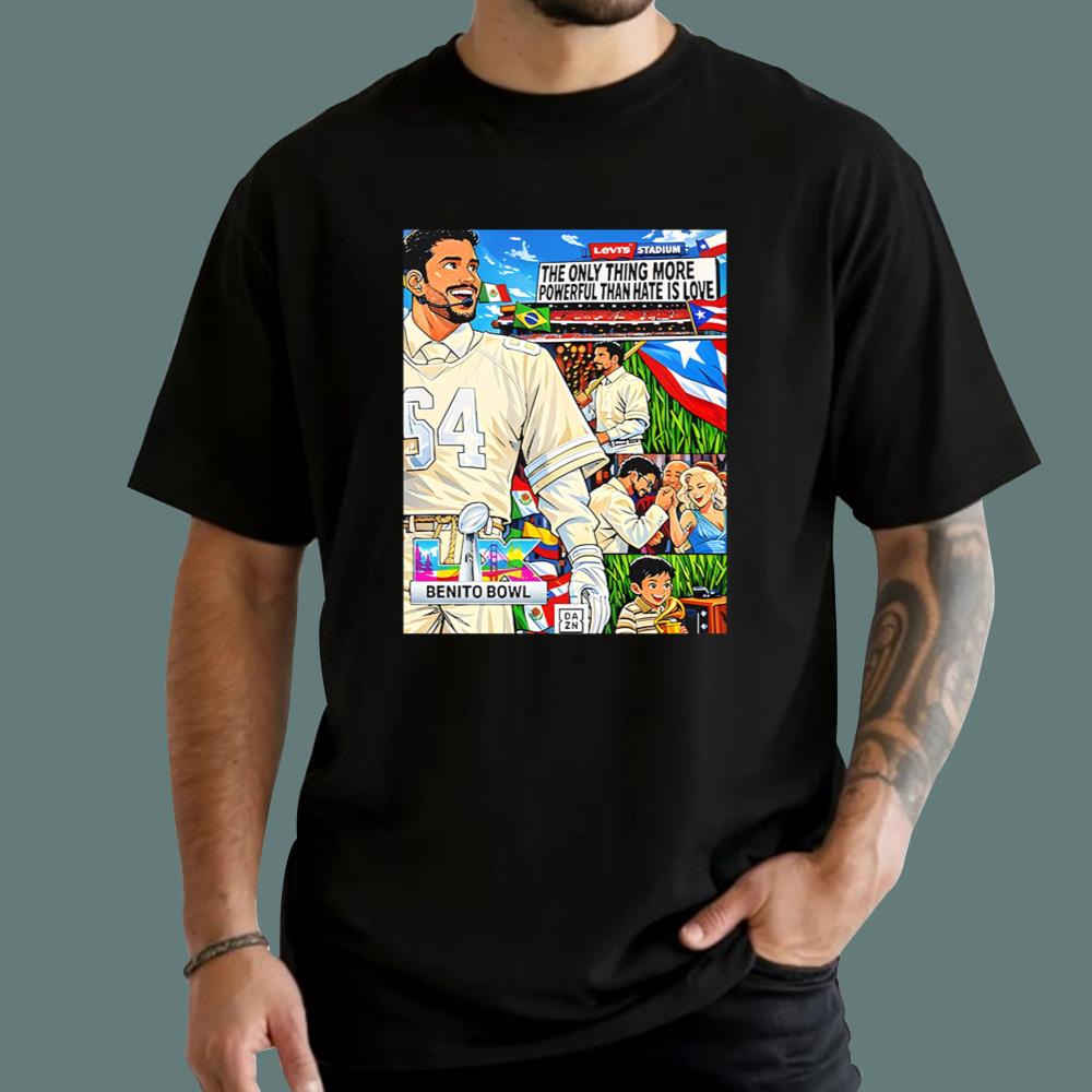 The Only Thing More Powerful Than Hate Is Love T-Shirt - TeeDragons