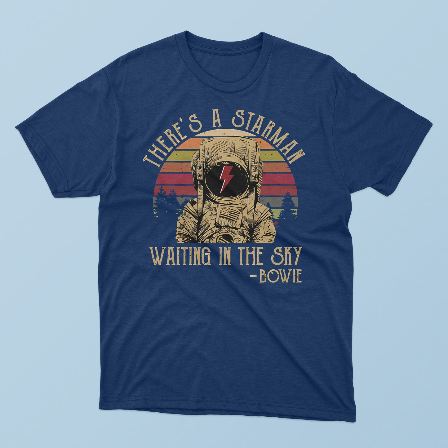 There’s A Starman Waiting In The Sky Bowie T-Shirt