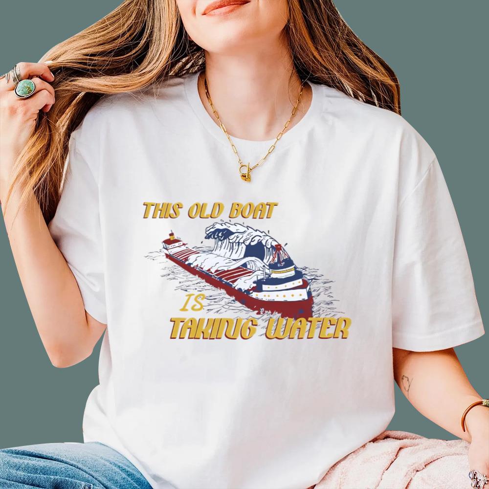 This Boat Is Taking Water Edmund Fitzgerald Memorial T-Shirt