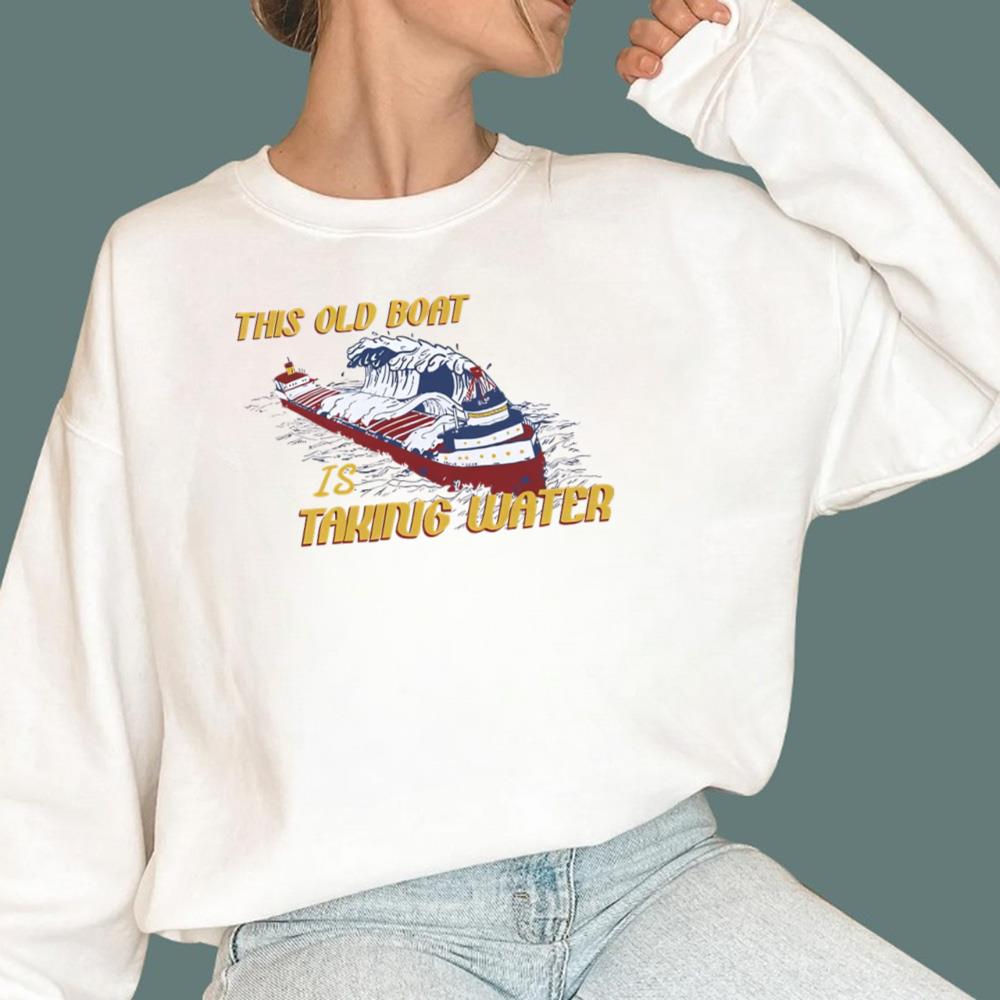 This Boat Is Taking Water Edmund Fitzgerald Memorial T-Shirt