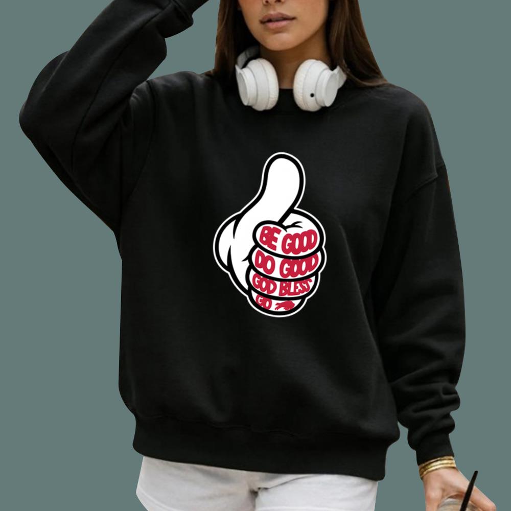 Thumbs Signal Up Be Good Do Good God Bless Go Bills T-Shirt