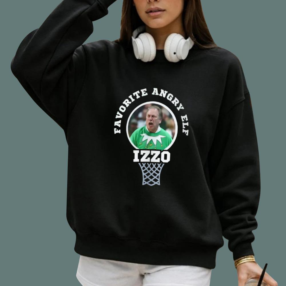 Tom Izzo Favorite Angry Elf Izzo T-Shirt