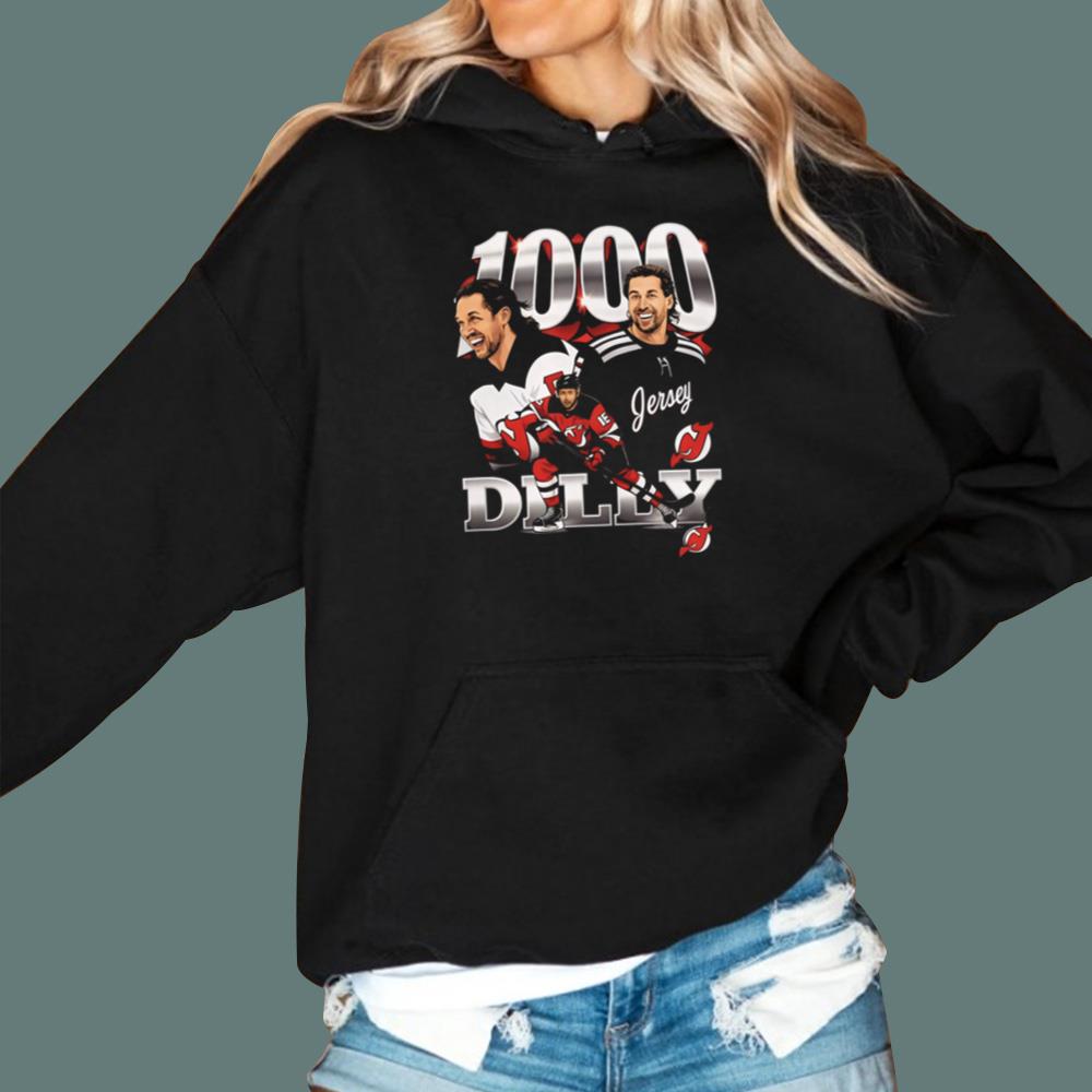 Travis Zajac 1000 Games T-Shirt