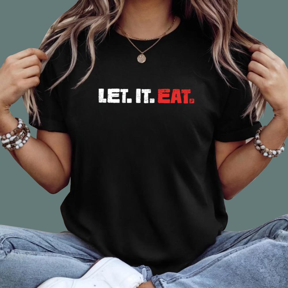 Trevor Bauer Wearing Let It Eat T-Shirt