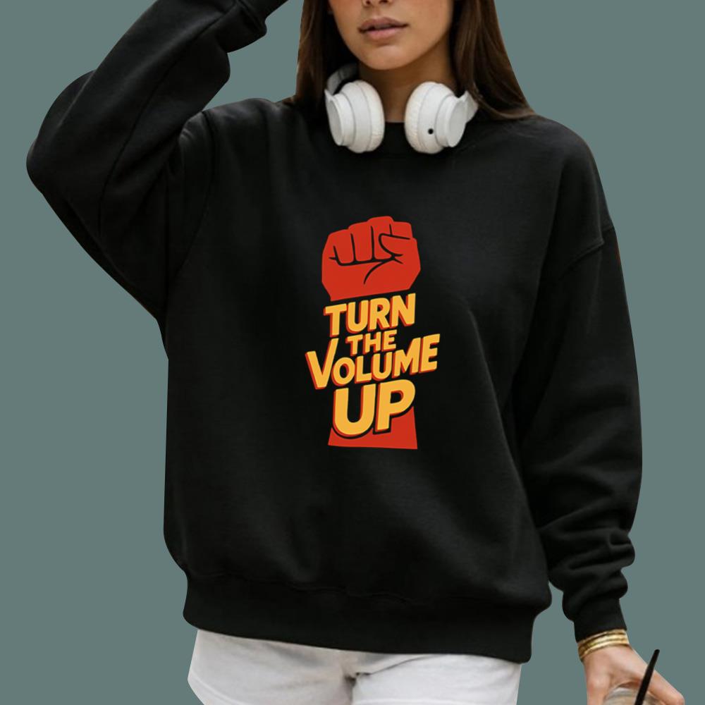 Turn the Volume Up Zohran Liberal T-Shirt