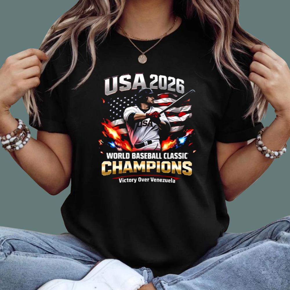 USA 2026 World Baseball Classic Champions T-Shirt