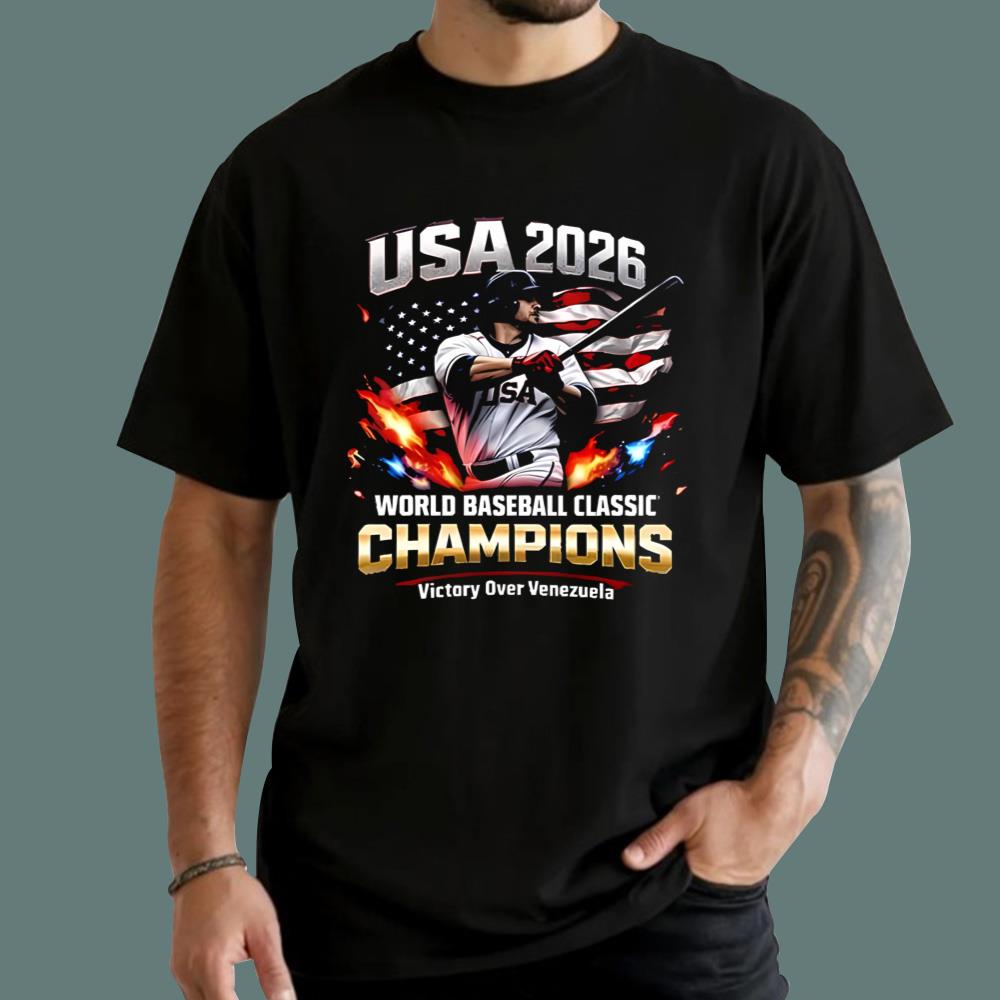 USA 2026 World Baseball Classic Champions T-Shirt
