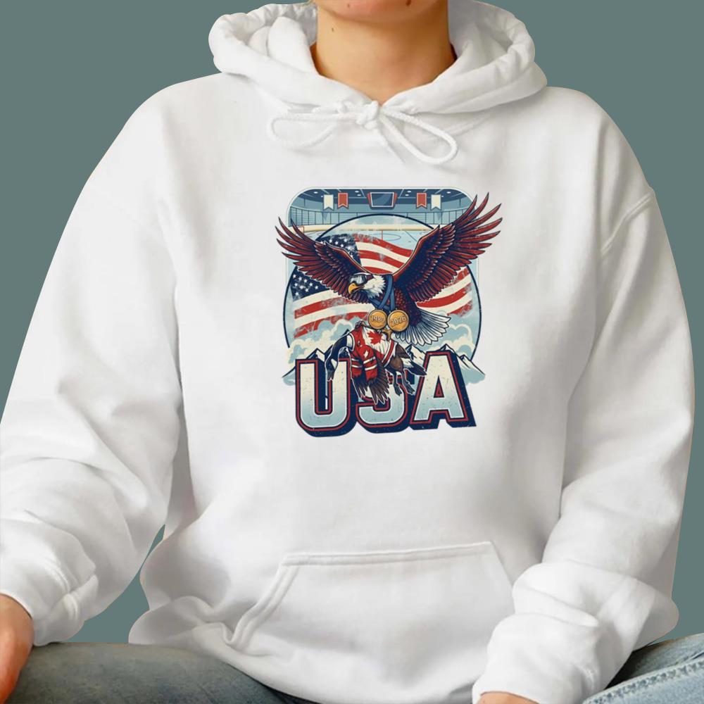 USA Hockey Eagle 1980 2026 T-Shirt