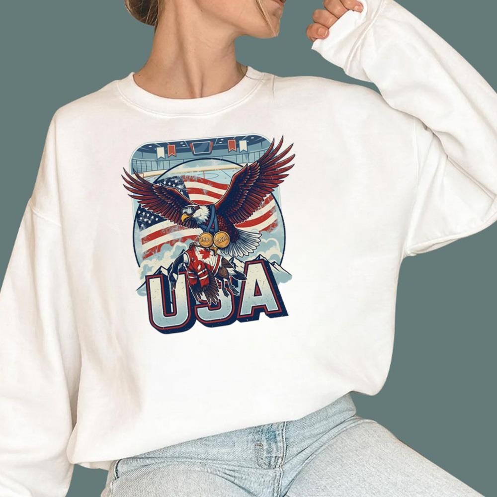 USA Hockey Eagle 1980 2026 T-Shirt