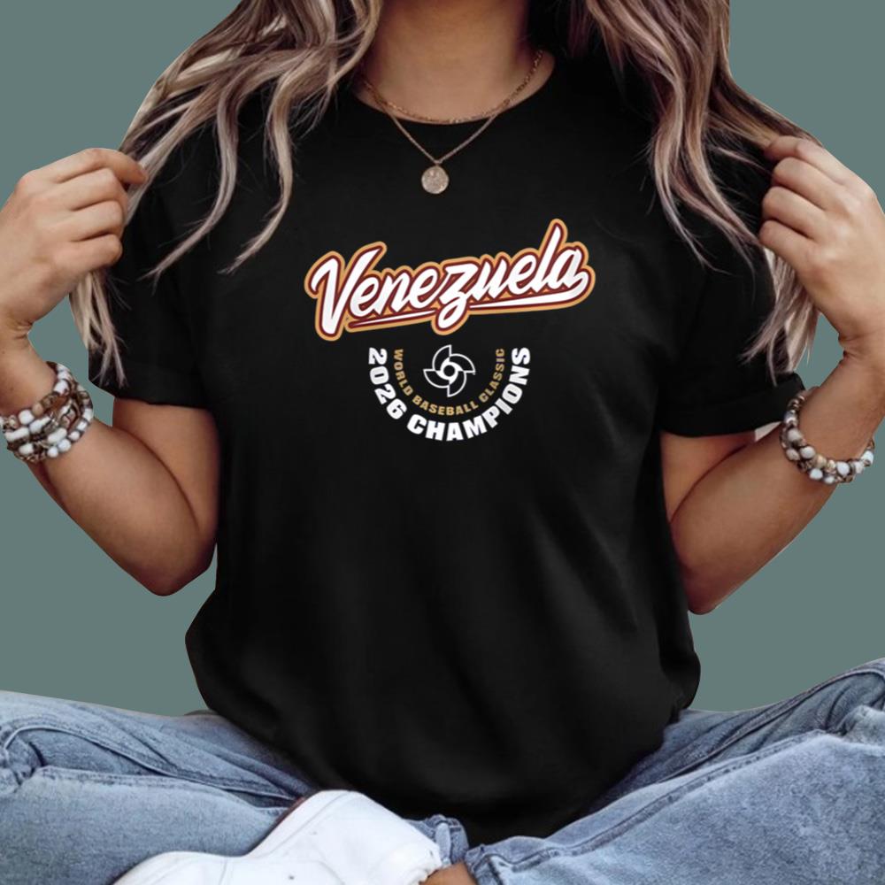 Venezuela Baseball 2026 World Baseball Champions T-Shirt