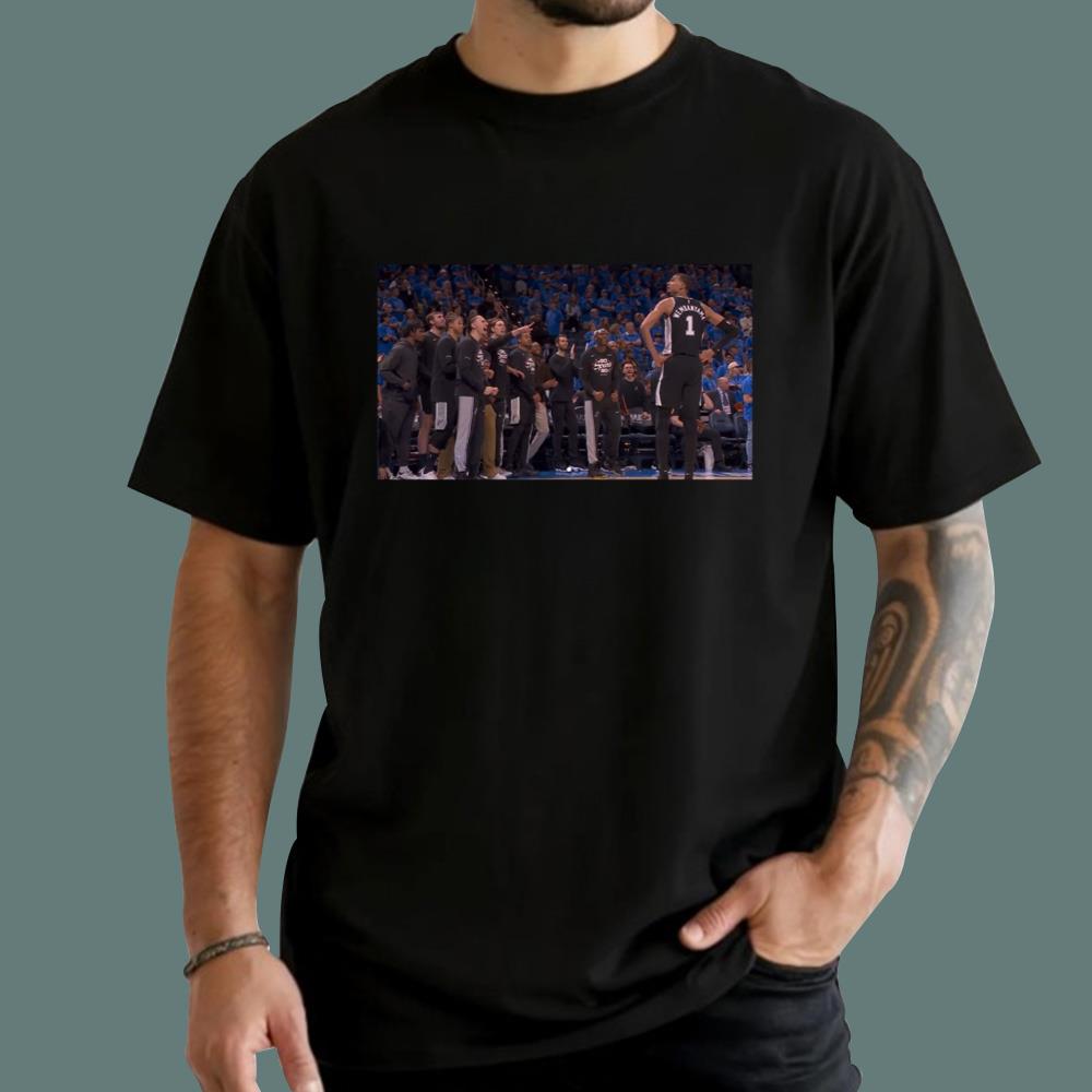 Wembanyama Spurs Game 1 Win vs Thunder T-Shirt