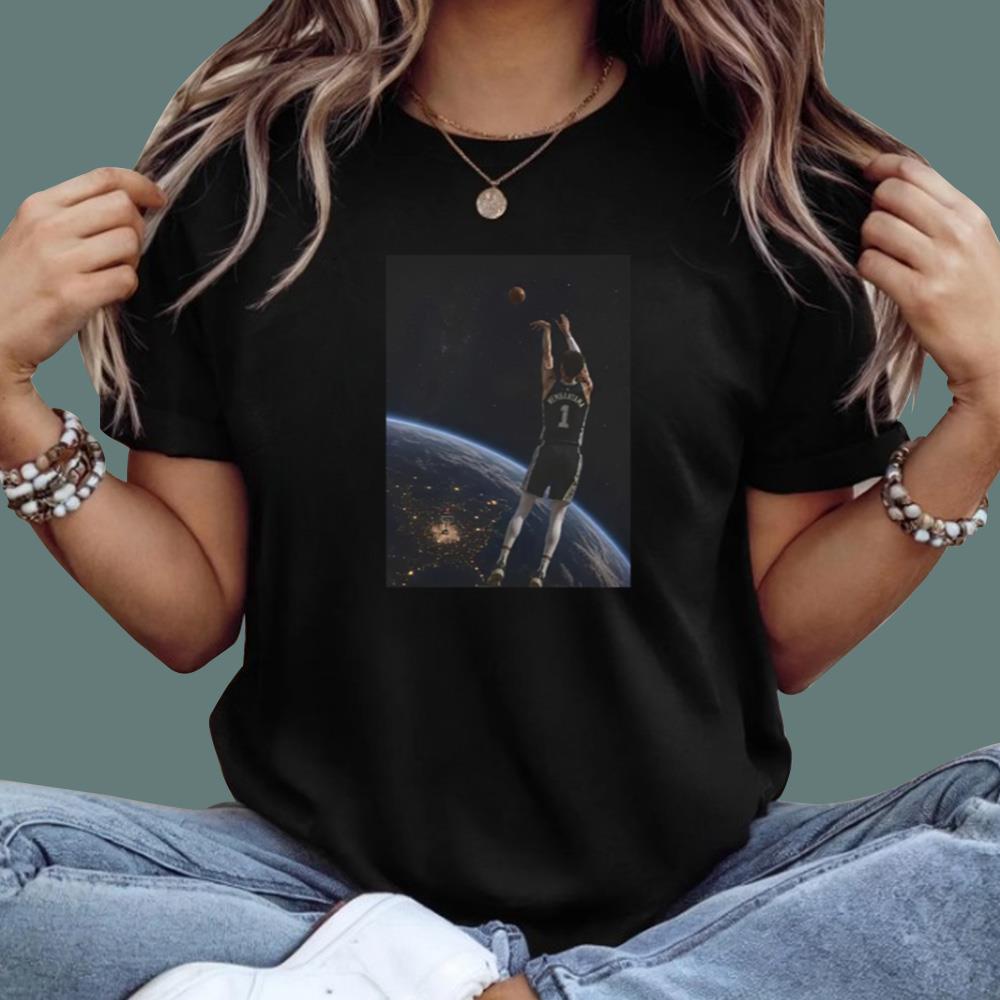 Wemby Alien Victor Wembanyama 3 Points T-Shirt