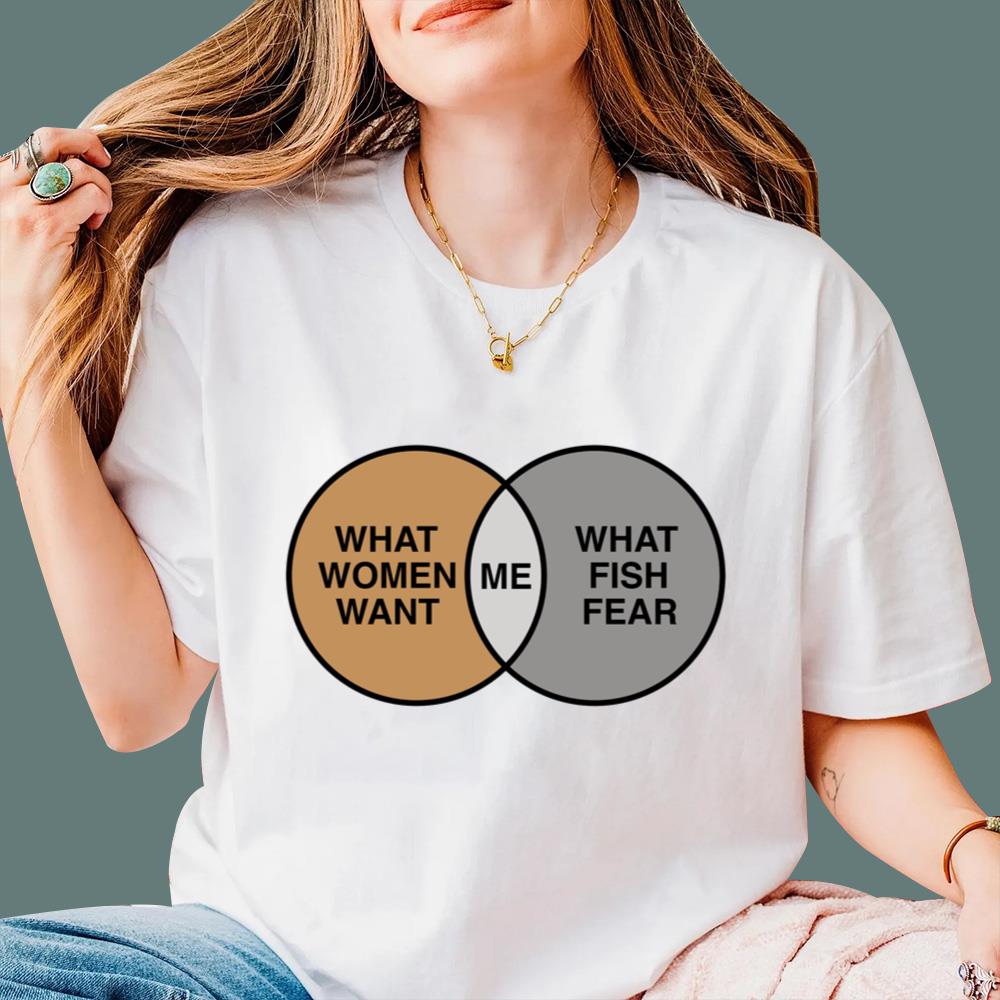 What Women Want – What Fish Fear – Me T-Shirt
