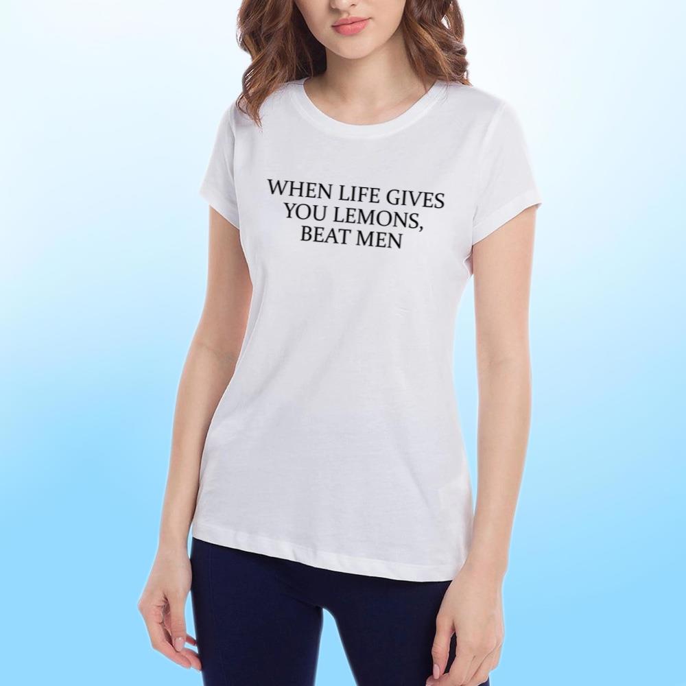 When Life Gives You Lemons Beat Men T-Shirt