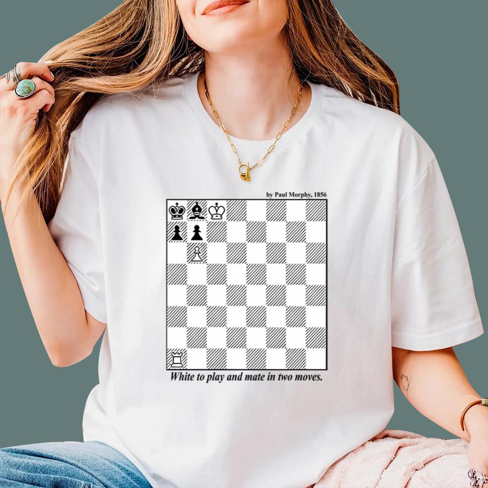 White To Play And Mate In Two Moves T-Shirt