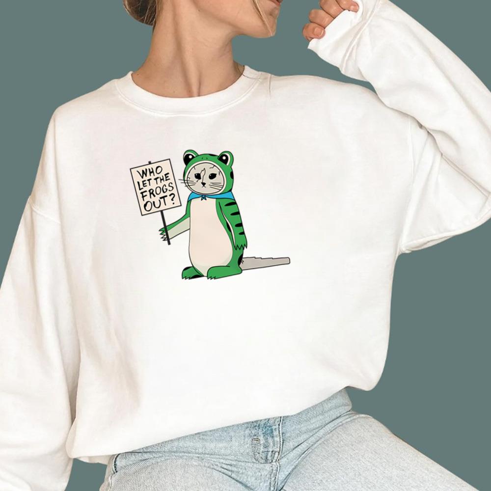 Who Let The Frogs Out T-Shirt