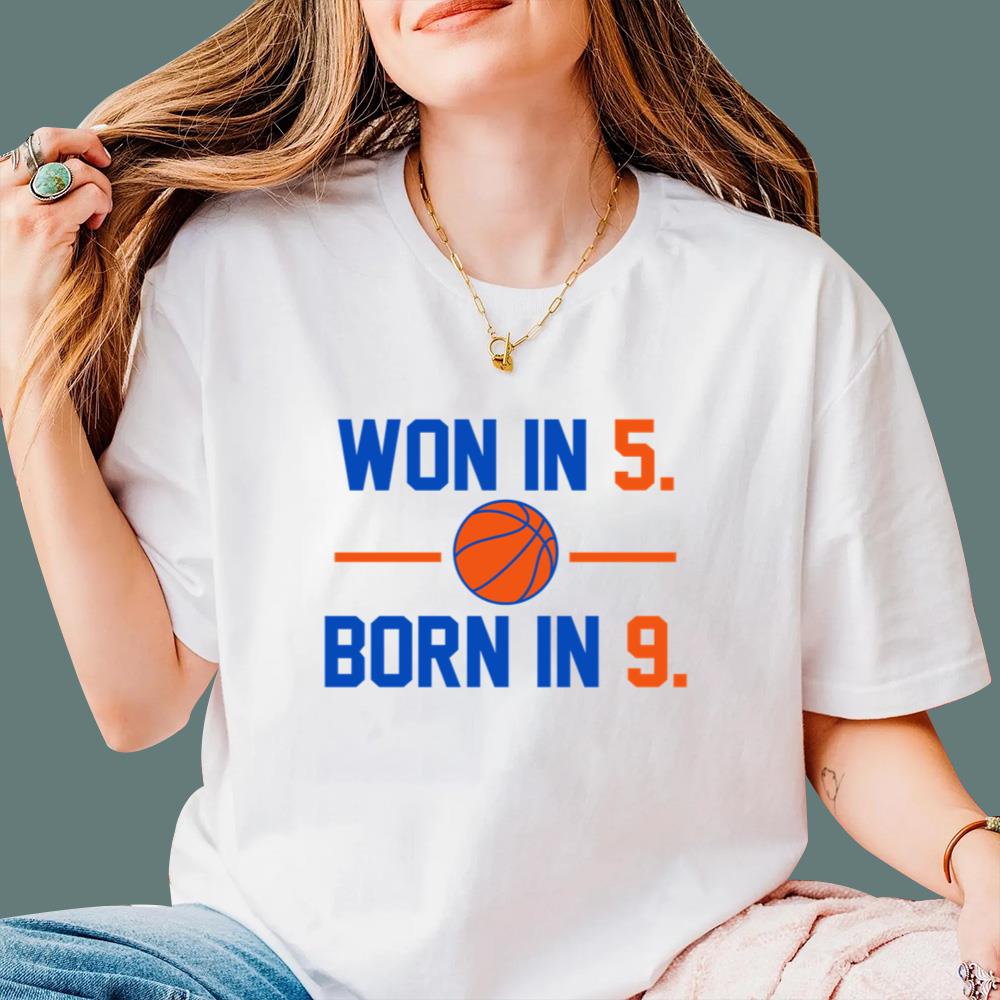 Won In 5 Born In 9 T-Shirt