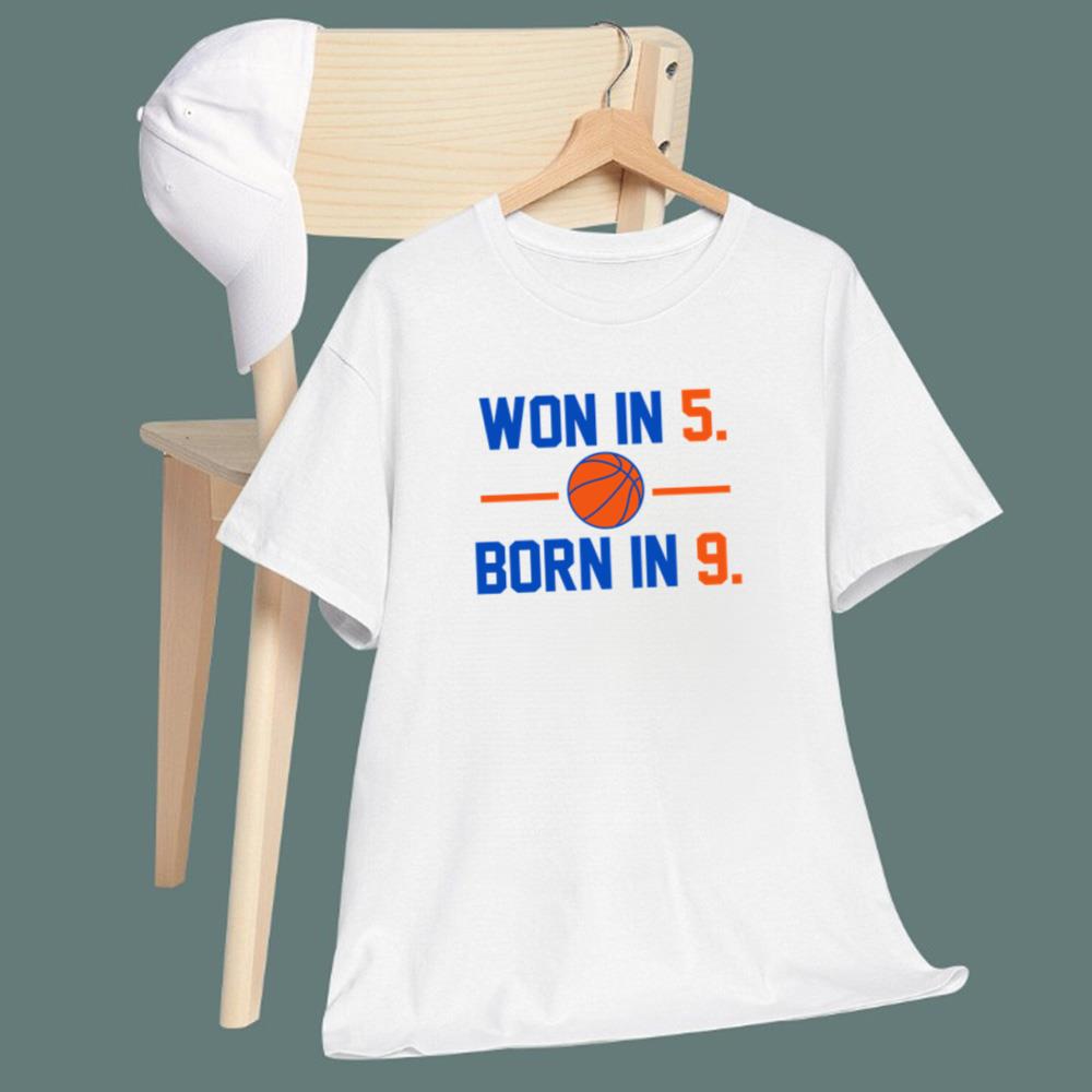 Won In 5 Born In 9 T-Shirt