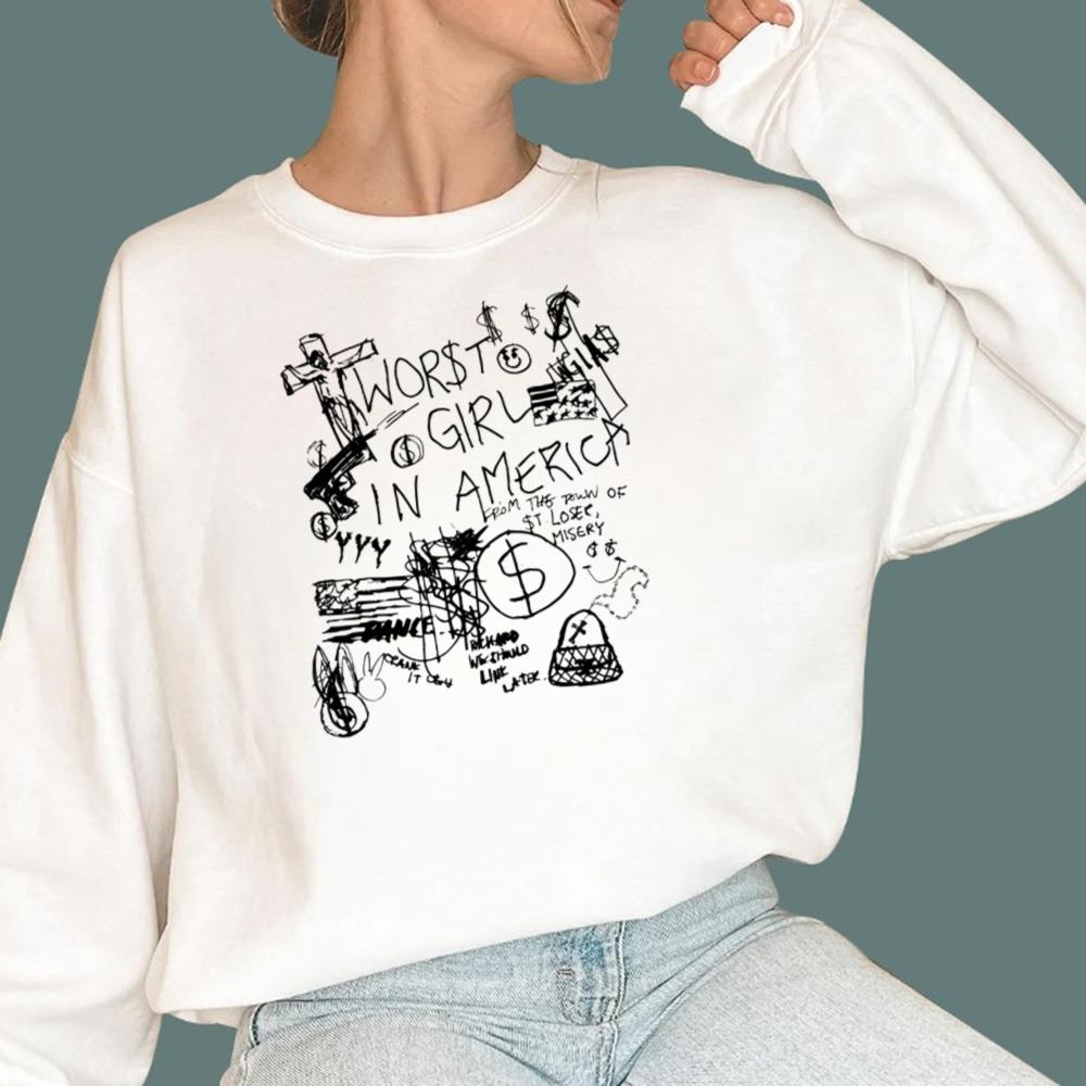 Worst Girl In America Sharpie 2026 T-Shirt