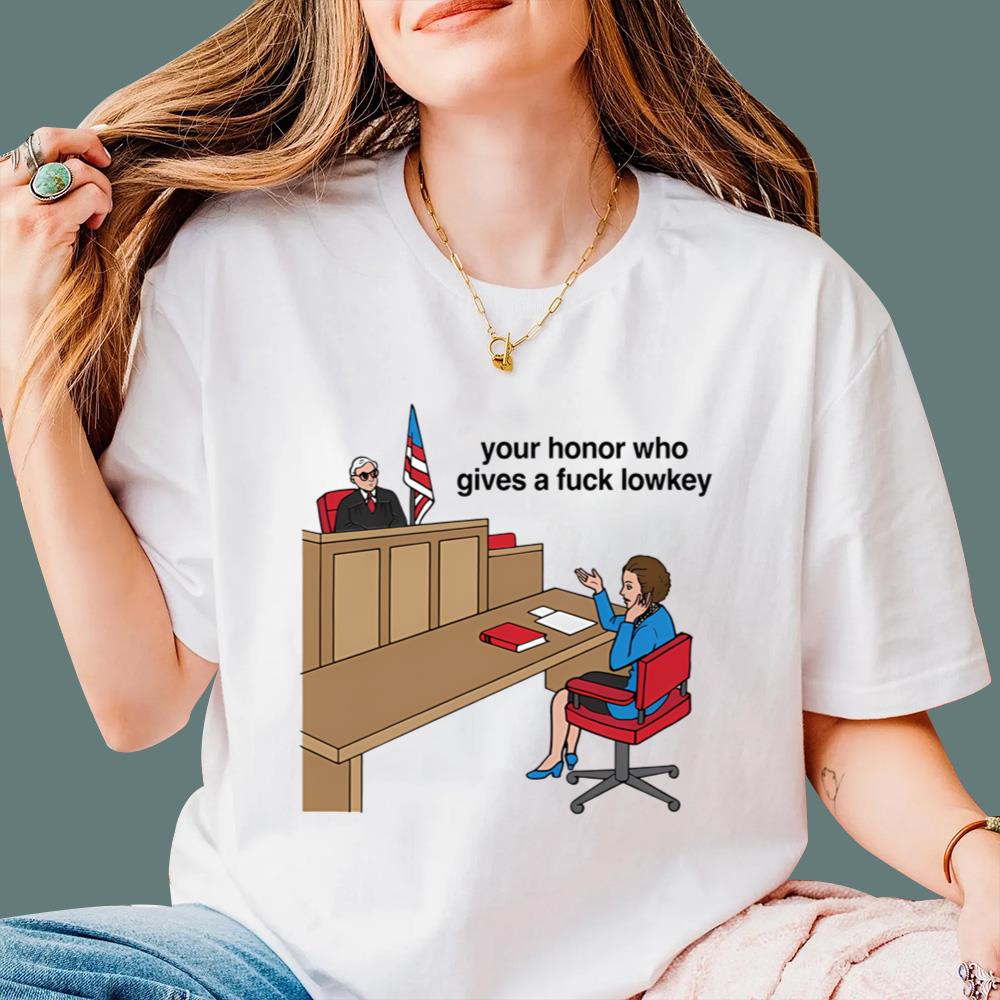 Your Honor Who Gives A Fuck Lowkey T-Shirt