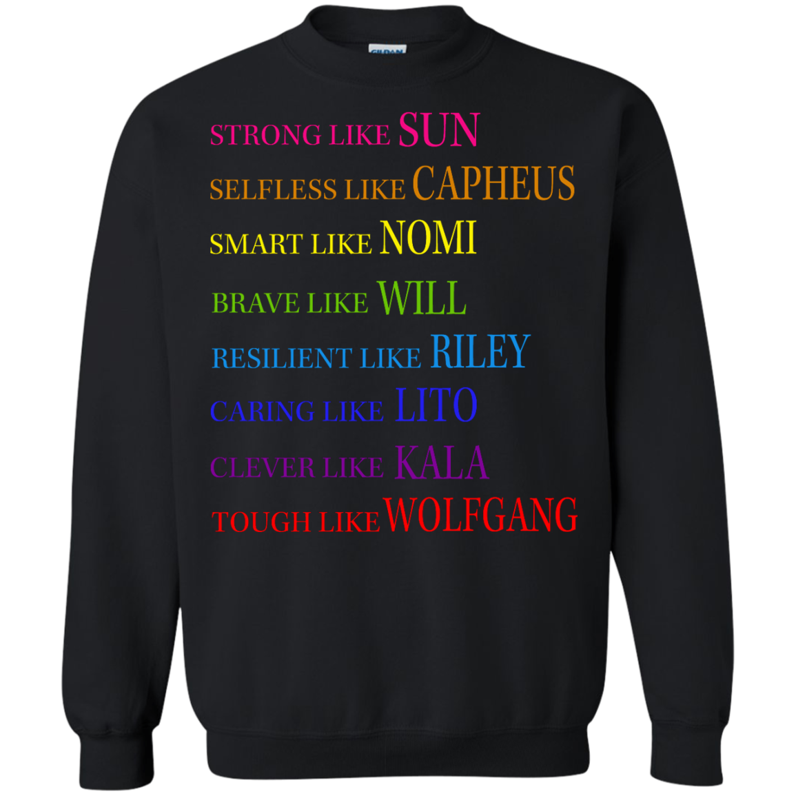 Sun - Capheus - Nomi - Will - Riley - Lito - Kala - Wolfgang Shirt, Hoodie - TeeDragons