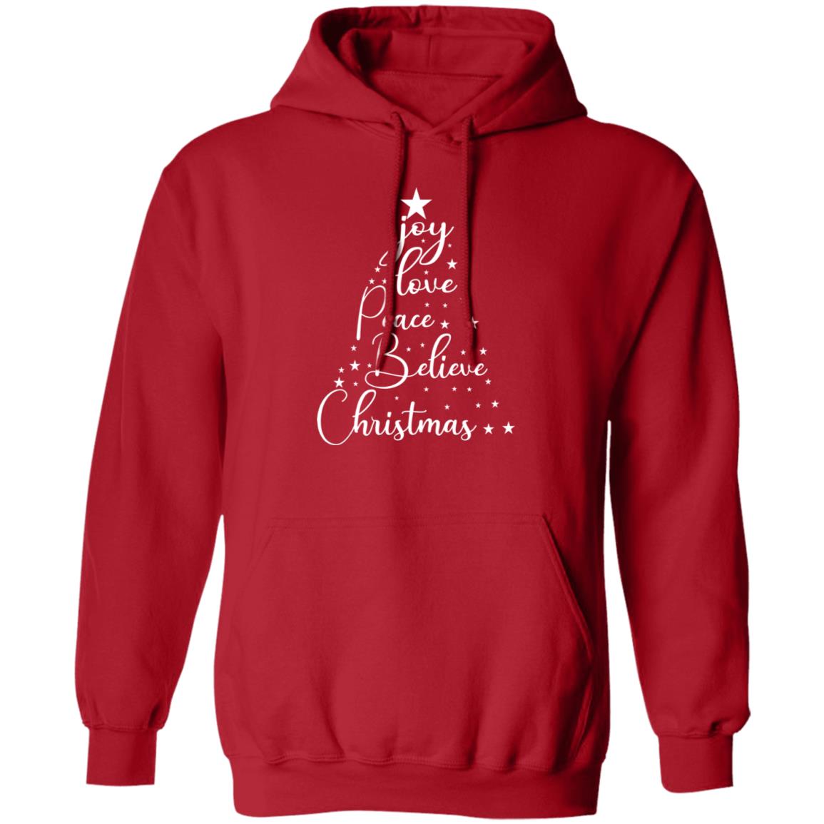 Joy Love Peace Believe Christmas Shirt