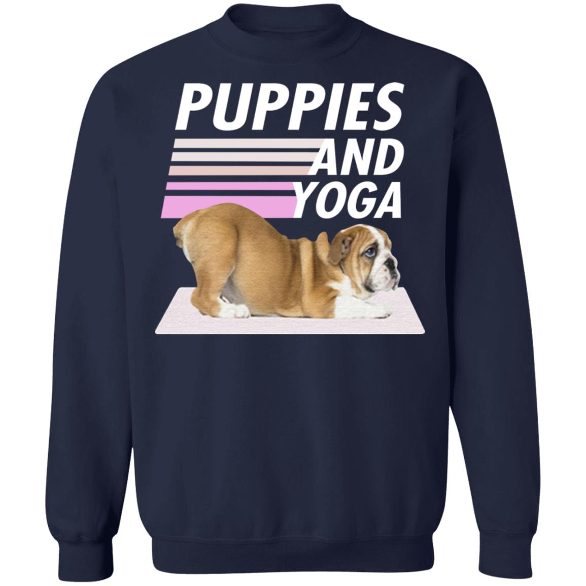Puppies And Yoga Shirt