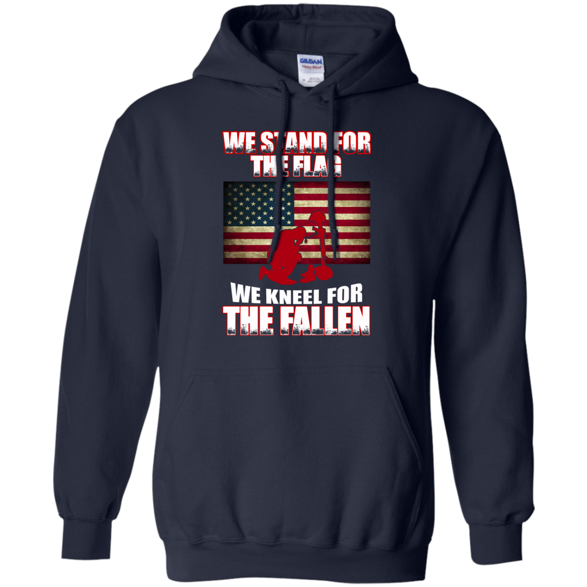 We Stand For The Flag We Kneel For The Fallen Shirt, Hoodie, Tank - TeeDragons