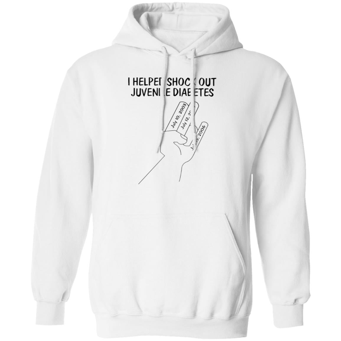 I Helped Shock Out Juvenile Diabetes Shirt