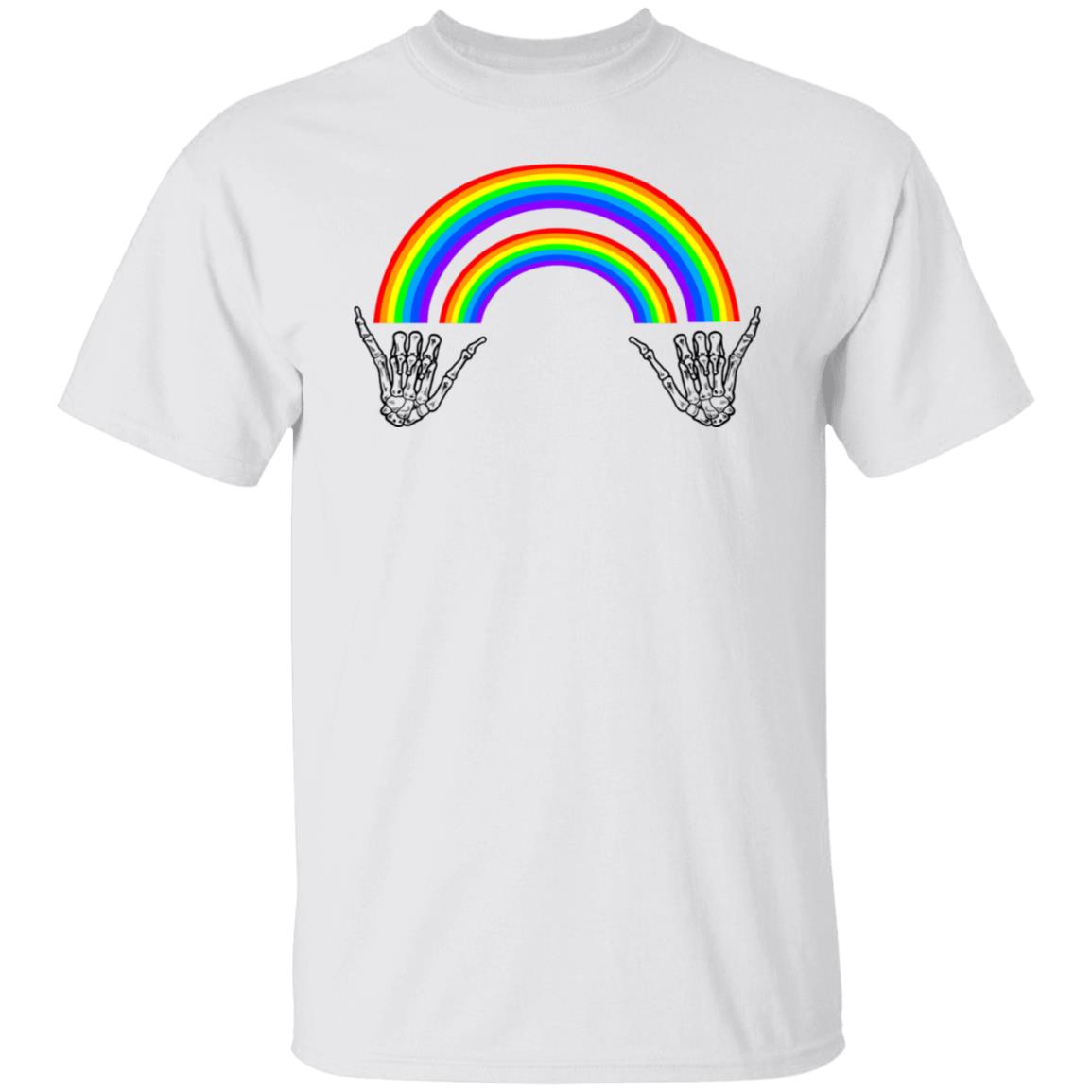 Louis Tomlinson Skeleton Rainbow Shirt