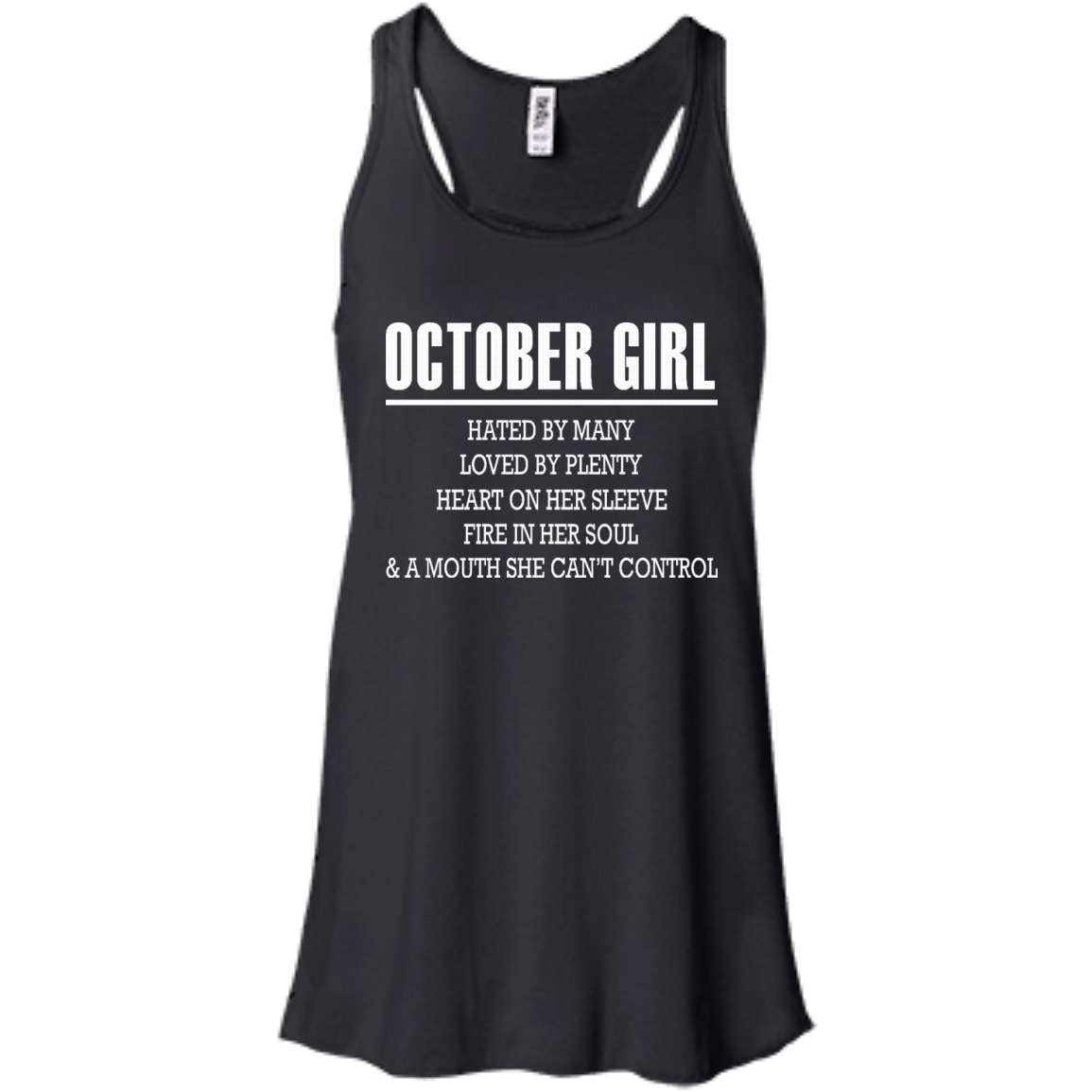October Girl - Hated By Many, Loved By Plenty Heart On Her Sleeve T-Shirt - TeeDragons